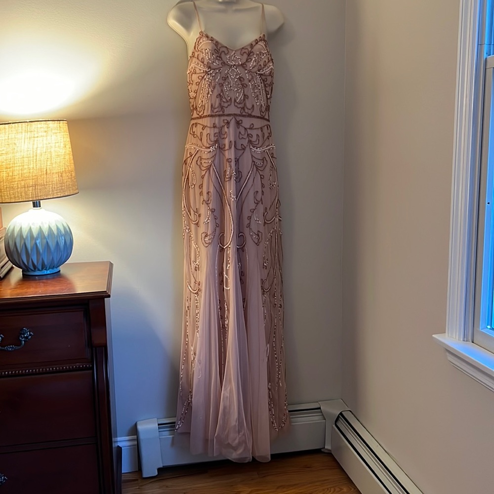 Rose bridesmaid dress